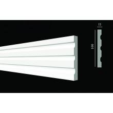 DECOR-DIZAYN  DD201 МОЛДИНГ дюрополимер 100x11х2000мм